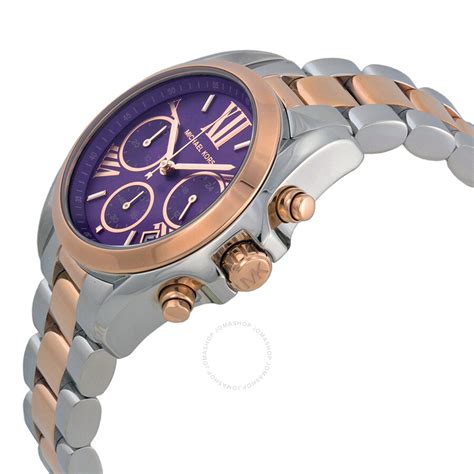 michael kors purple and gold bracelet watch|Michael Kors women's watch.